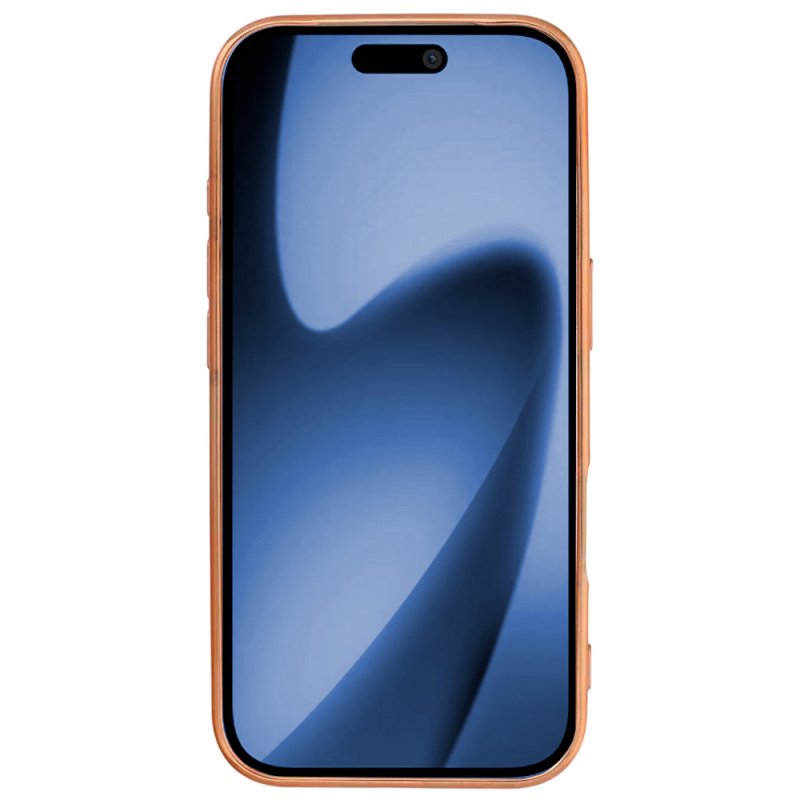 Carcasa COOL para iPhone 17 Pro Max / 18 Pro Max Magnética Borde Dorado