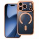 Carcasa COOL para iPhone 17 Pro Max / 18 Pro Max Magnética Borde Dorado