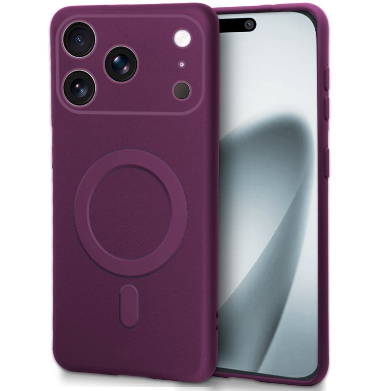 Capa COOL para iPhone 17 Pro / 18 Pro Magnética Cover Vinho