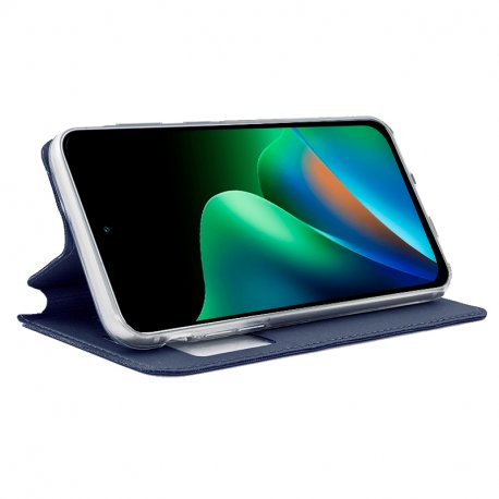 Funda COOL Flip Cover para Xiaomi Redmi 17 Liso Azul