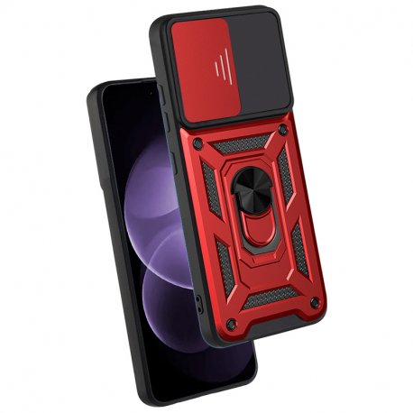 Carcasa COOL para Xiaomi Redmi Note 17 5G Hard Ring Rojo