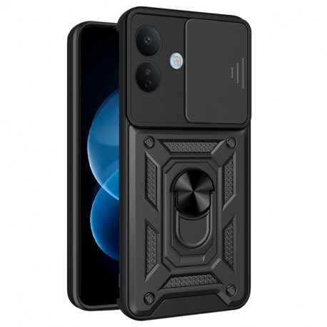 Custodia COOL per Xiaomi Redmi 15 Hard Ring Nero