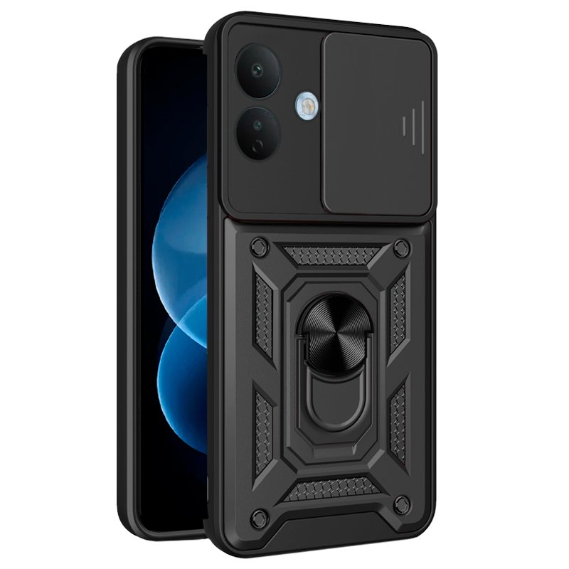 Carcasa COOL para Xiaomi Redmi Note 17 Pro 5G Hard Ring Negro