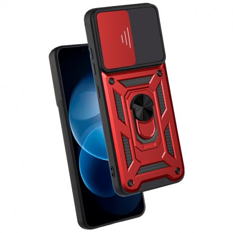 Carcasa COOL para Xiaomi Redmi Note 17 Pro 5G Hard Ring Rojo