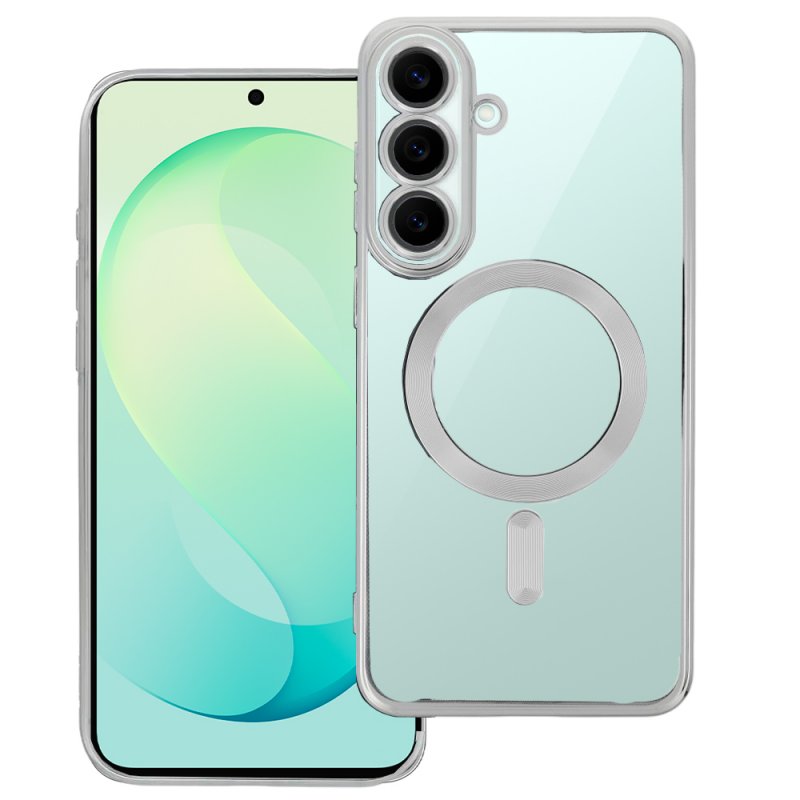 Capa COOL para Samsung S741 Galaxy S26 FE Magnética Borde Prata
