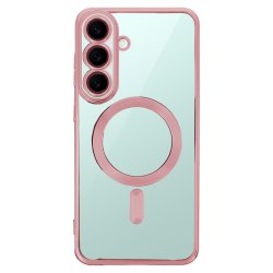 Capa COOL para iPhone 15 Magnética Borde Rosa