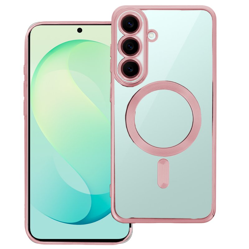 Capa COOL para Samsung S741 Galaxy S26 FE Magnética Borde Rosa