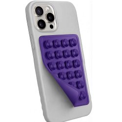 Ventosa Universal Silicona para Smartphone (Negro)