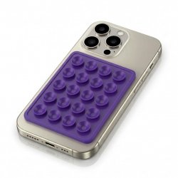 Ventosa Universal Silicona para Smartphone (Negro)