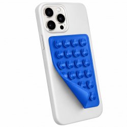Ventosa Universal Silicona para Smartphone (Azul)