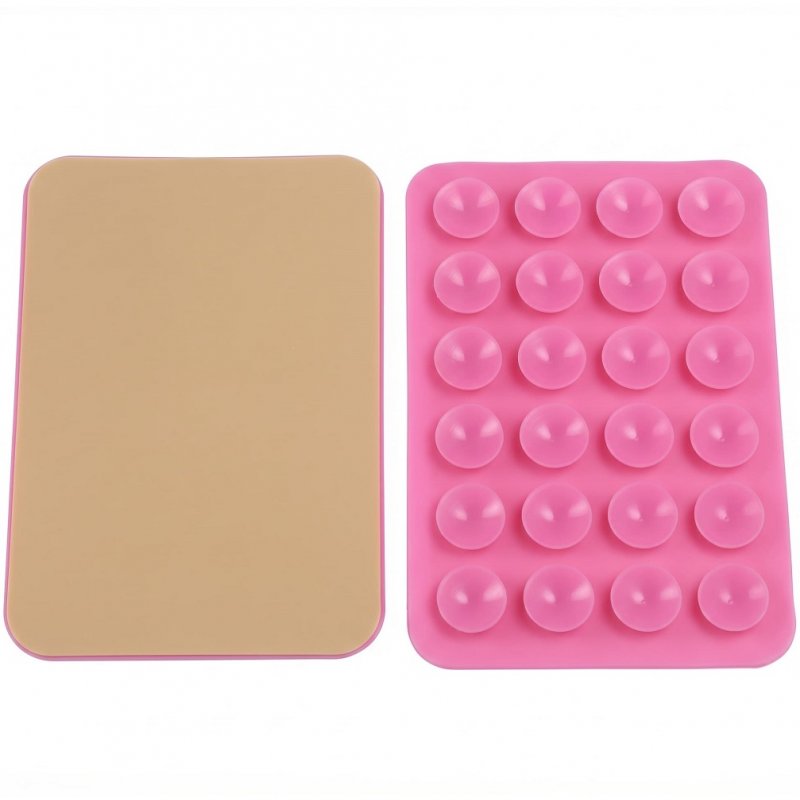 Ventosa Universal Silicona para Smartphone (Rosa)