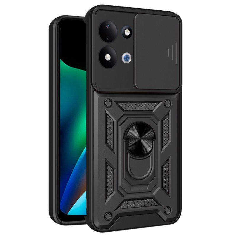 Carcasa COOL para Xiaomi Redmi 17 / 17 5G Hard Ring Negro