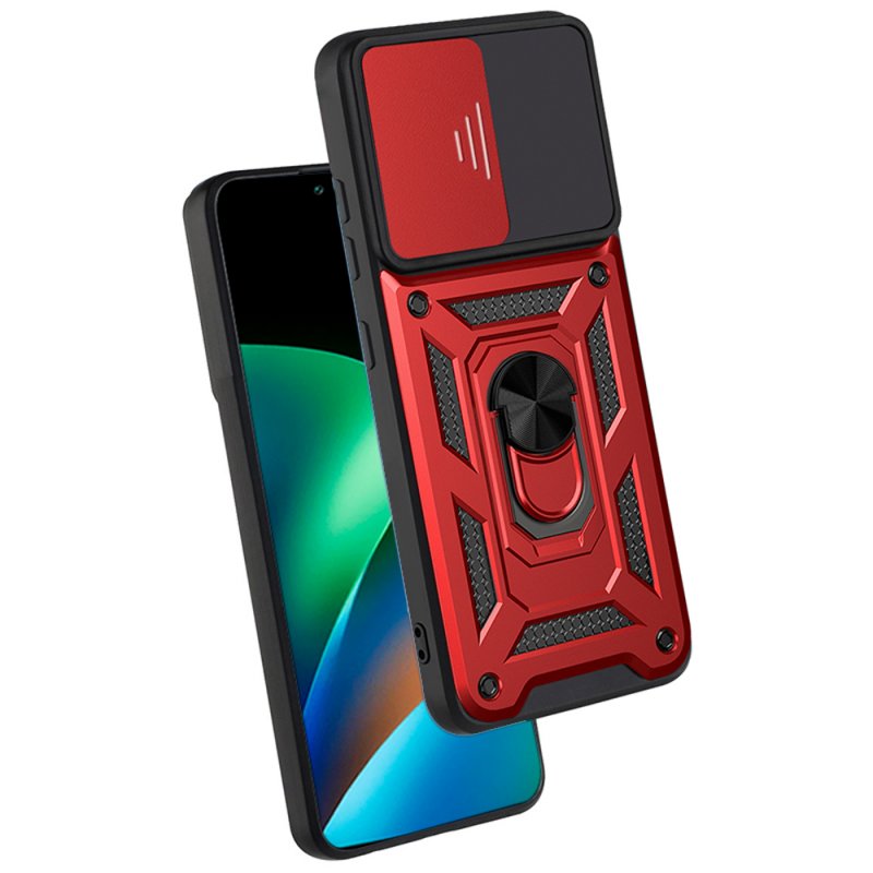 Carcasa COOL para Xiaomi Redmi 17 / 17 5G Hard Ring Rojo