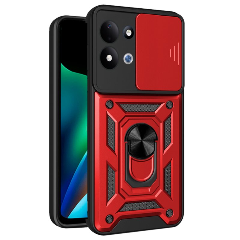 Carcasa COOL para Xiaomi Redmi 17 / 17 5G Hard Ring Rojo