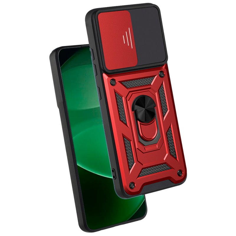Carcasa COOL para Xiaomi Redmi Note 17 Pro Max 5G Hard Ring Rojo