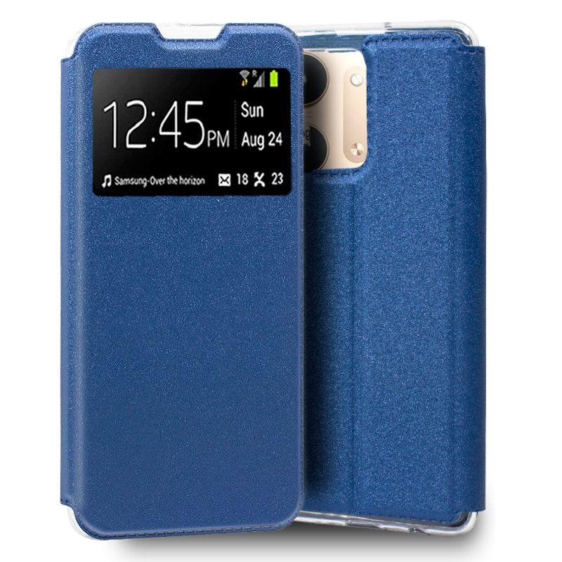 Capa Flip Cover COOL para Xiaomi Redmi 17C 5G Azul