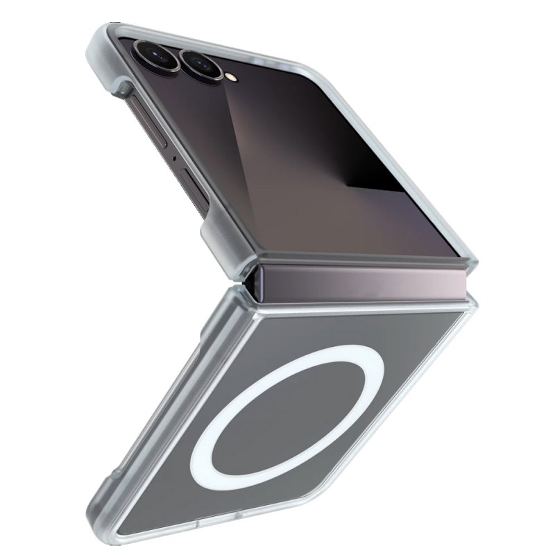 COOL Case for Samsung F776 Galaxy Z Flip 8 Magnetic Transparent