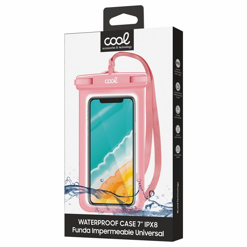 Universal Waterproof Case Pink