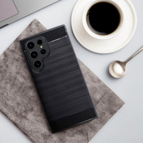 Carcasa COOL para Honor 600 Lite Carbón Negro