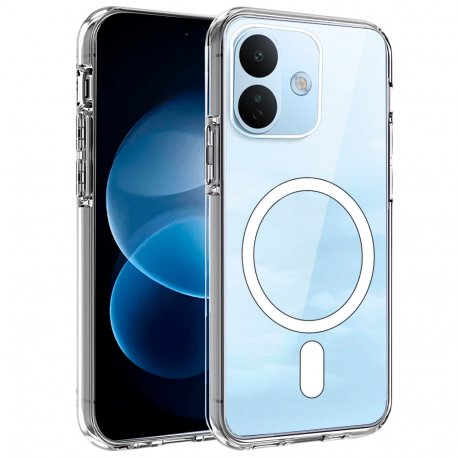 Custodia COOL per Xiaomi Redmi Note 17 Pro 5G Trasparente Magnetica
