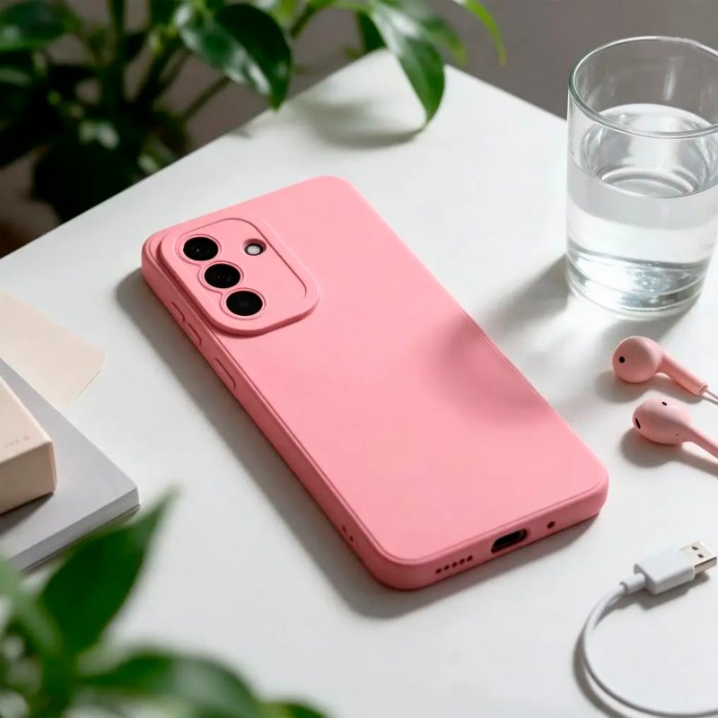 Funda COOL Silicona para Honor 600 Lite (Rosa)