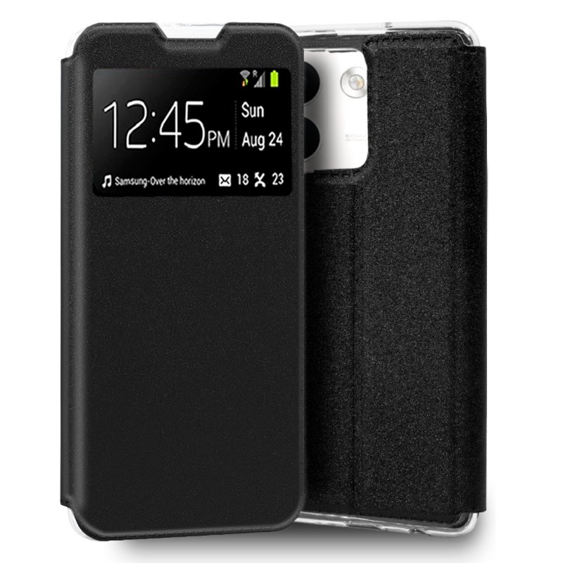 Funda COOL Flip Cover para Xiaomi Redmi Note 17 Pro Max 5G Liso Negro