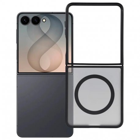 COOL Case for Samsung F776 Galaxy Z Flip 8 Magnetic Black Colorful