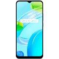 HULLIN Custodia In Silicone Colorato Per Realme C30 E Realme Narzo 50i Prime – Design Ultra Sottile, Antiscivolo E Antiurto (Azzurro)